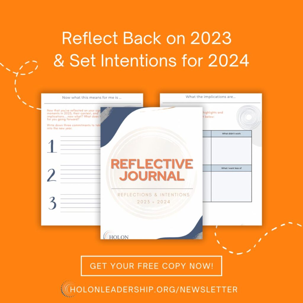 Image of the 2024 reflective journal